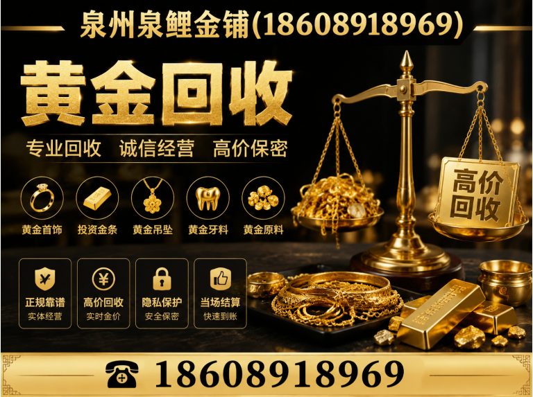 南安市黄金回收展示图